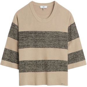 Cinque - Top - Bruin - Katoen