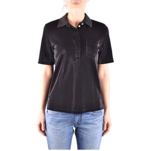 Jacob Cohën, Dames, Tops, Zwart, Maat: S Katoen,