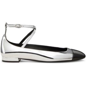 Stuart Weitzman, Dames, Schoenen, Grijs, Maat: 36 EU Leer,