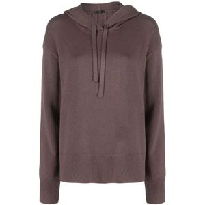 Joseph, Dames, Sweatshirts & Hoodies, Bruin, Maat: XS Katoen,