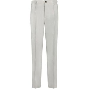 Incotex, Heren, Broeken, Blauw, Maat: M Katoen,