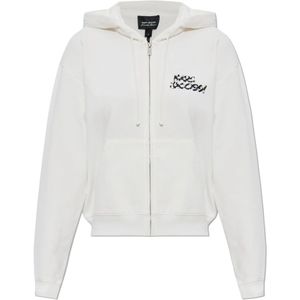 Marc Jacobs, Dames, Sweatshirts & Hoodies, Wit, Maat: M Katoen,