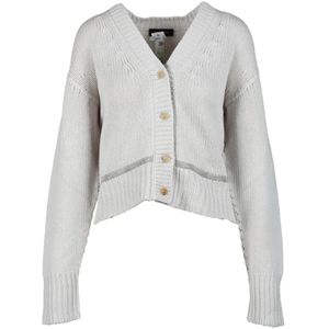Fabiana Filippi, Dames, Truien, Beige, Maat: XL Zijde,