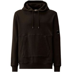 C.p. Company, Heren, Sweatshirts & Hoodies, Zwart, Maat: XL Fleece,