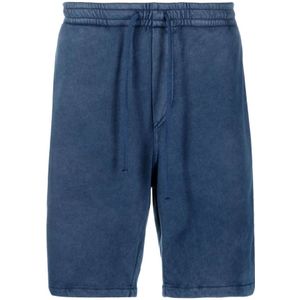 Polo Ralph Lauren, Heren, Korte broeken, Blauw, Maat: S Katoen,