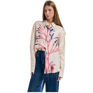 Pierre-Louis Mascia, Dames, Blouses & Shirts, Veelkleurig, Maat: S Zijde,