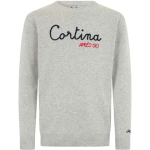 MC2 Saint Barth, Heren, Truien, Grijs, Maat: 2XL Wol,