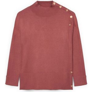 Fiorella Rubino, Dames, Truien, Rood, Maat: XS Viscose,