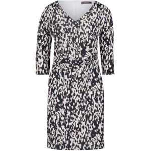 vera mont, Dames, Jurken, Zwart, Maat: L Jersey,