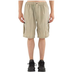 Mizuno, Heren, Korte broeken, Beige, Maat: XL Nylon,