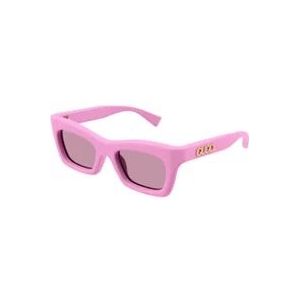 Gucci Stijlvolle zonnebril Gg1773S , Pink , unisex , Maat: 50 MM