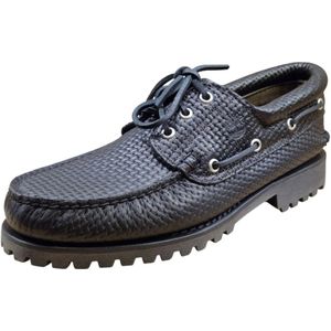 Timberland, Heren, Schoenen, Zwart, Maat: 43 1/2 EU Leer,