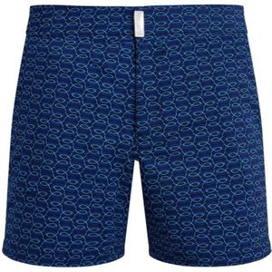 Vilebrequin, Heren, Badkleding, Blauw, Maat: S Leer,