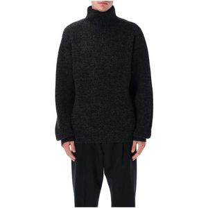 Lemaire, Heren, Truien, Zwart, Maat: M