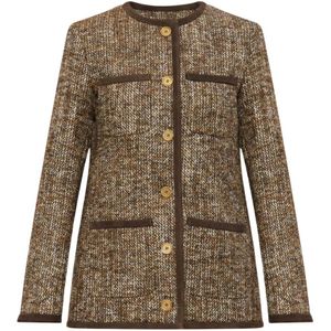 Golden Goose, Dames, Jassen, Bruin, Maat: M Wol,