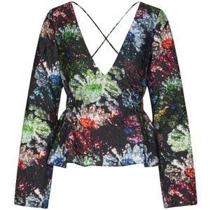 Stine Goya, Dames, Blouses & Shirts, Veelkleurig, Maat: XS Poliester,