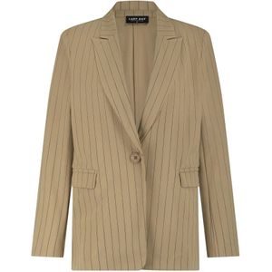 Lady Day - Blazer - Streep Patroon - Travel Kwaliteit