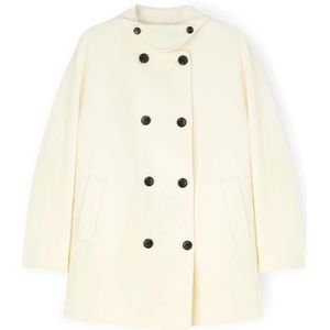 Motivi, Dames, Mantels, Wit, Maat: XS Wol,