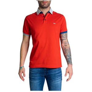 Harmont & Blaine, Heren, Tops, Rood, Maat: S Katoen,
