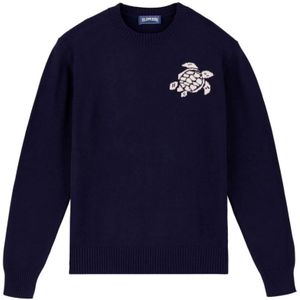 Vilebrequin, Heren, Truien, Zwart, Maat: S Katoen,