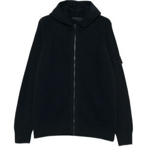 Stone Island, Heren, Sweatshirts & Hoodies, Zwart, Maat: L