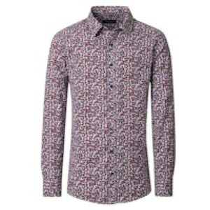 Casa Moda, Heren, Overhemden, Veelkleurig, Maat: L Katoen,