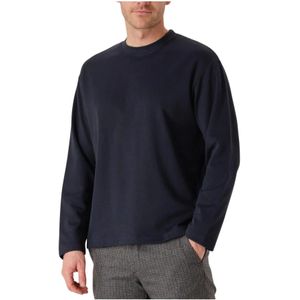 Selected Homme - Longsleeve T-Shirt - Blauw - Katoen