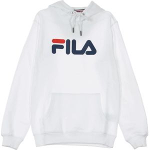 Fila - Hoodie - Wit - Heren - Katoen