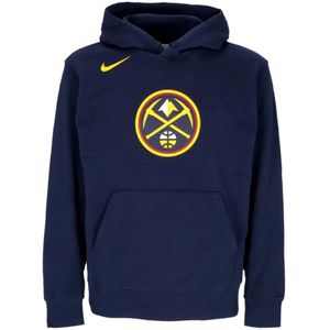 Nike, Heren, Sweatshirts & Hoodies, Blauw, Maat: XL Katoen,