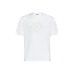 Burberry Stijlvolle T-shirts en Polos , White , Heren , Maat: S