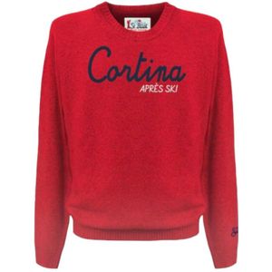 MC2 Saint Barth, Heren, Truien, Rood, Maat: S Wol,