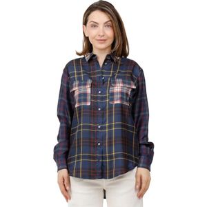 Caliban, Dames, Blouses & Shirts, Veelkleurig, Maat: 2XL Zijde,