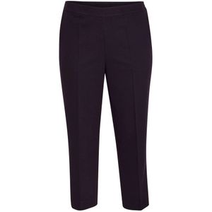 Kaffe Curve, Dames, Broeken, Paars, Maat: 6XL