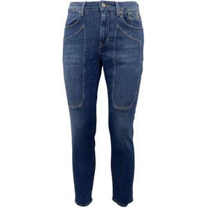 Jeckerson, Heren, Jeans, Blauw, Maat: W40 Katoen,