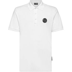 Plein Sport, Heren, Tops, Wit, Maat: 2XL