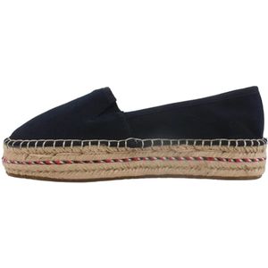 Tommy Hilfiger, Dames, Schoenen, Blauw, Maat: 39 EU Jute,