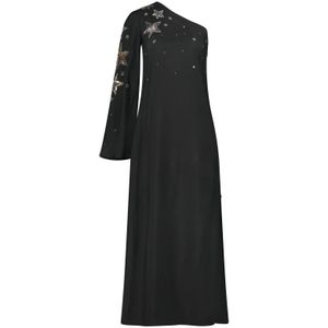 Fabienne Chapot Jurk  goud / zwart / zilver