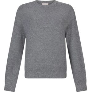 Liu Jo, Dames, Truien, Grijs, Maat: S Viscose,