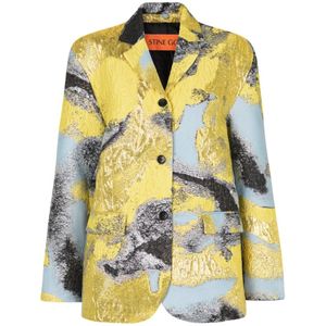 Stine Goya, Dames, Jassen, Veelkleurig, Maat: S Poliester,