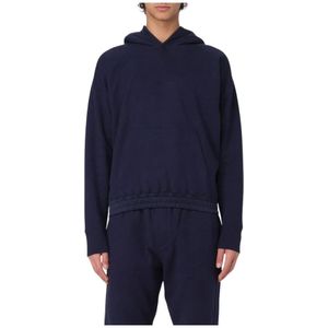 Saint Laurent - Hoodie - Blauw - 100% Katoen