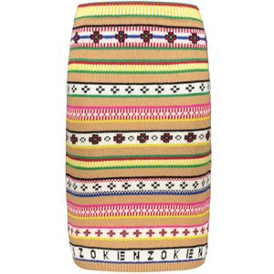 Kenzo, Dames, Rokken, Veelkleurig, Maat: S Katoen,