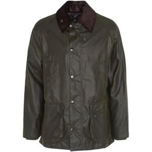 Barbour, Heren, Jassen, Groen, Maat: 2XS Katoen,