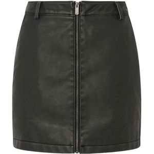 Pepe Jeansvoor vrouwen. PL901149 Charlotte rok zwart (L), Casual, Polyurethaan