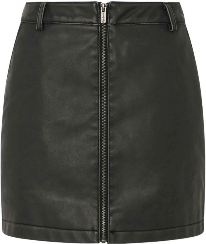 Pepe Jeansvoor vrouwen. PL901149 Charlotte rok zwart (L), Casual, Polyurethaan