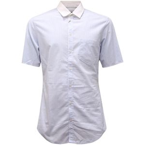 Dolce & Gabbana, Heren, Overhemden, Blauw, Maat: L