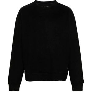 Jil Sander, Heren, Truien, Zwart, Maat: S Katoen,