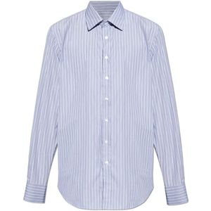 Etro, Heren, Overhemden, Blauw, Maat: 3XL Katoen,