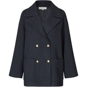 Lollys Laundry, Dames, Mantels, Blauw, Maat: XS