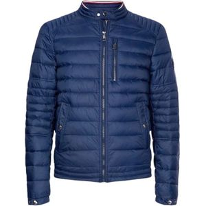 Tommy Hilfiger, Heren, Jassen, Blauw, Maat: M Fleece,
