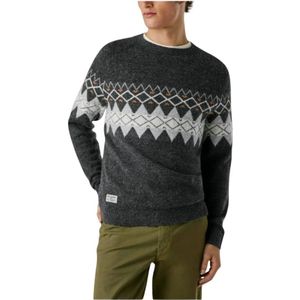 Pepe Jeans - Presley - Sweater - Zwart - Geometrisch Contrast
